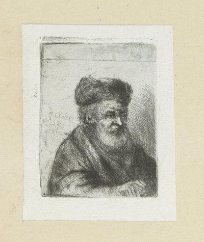 Gubben med händerna i kors The Compleat Work of Etchings av John Chalon / Oeuvre Complette des Eaux Fortes av Jean Chalon (serietitel) av Jan Chalon