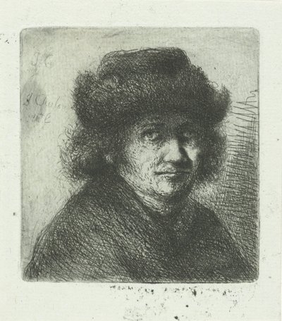 Vuxen man med hatt av Jan Chalon