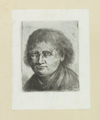 Volwassen man, till länkar The Compleat Work of Etchings av John Chalon / Oeuvre Complette des Eaux Fortes av Jean Chalon (serietitel) av Jan Chalon