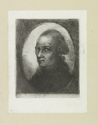 Självportret av Jan Chalon The Compleat Work of Etchings av John Chalon / Oeuvre Complette des Eaux Fortes av Jean Chalon (serietitel) av Jan Chalon
