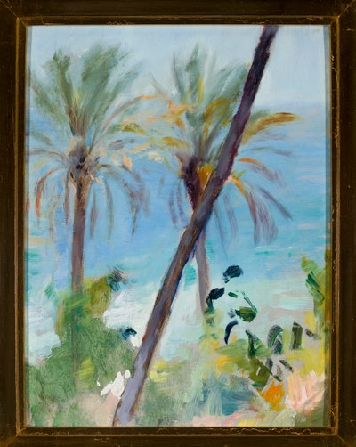Garnierträdgården - Bordighera. Från en resa till Italien av Jan Ciągliński