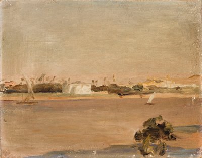 Egyptens färger - Nilen. Från en resa till Egypten av Jan Ciągliński