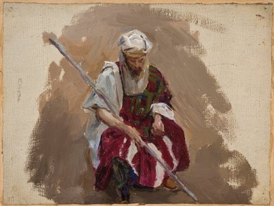 Marino - Porträtt i afrikansk dräkt av Jan Ciągliński