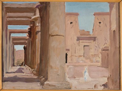 Tempel. Från en resa till Egypten av Jan Ciągliński