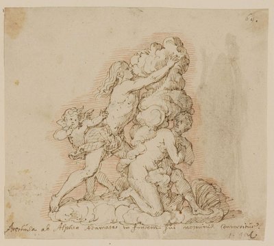 Alphaeus och Arethusa av Jan Claudius de Cock