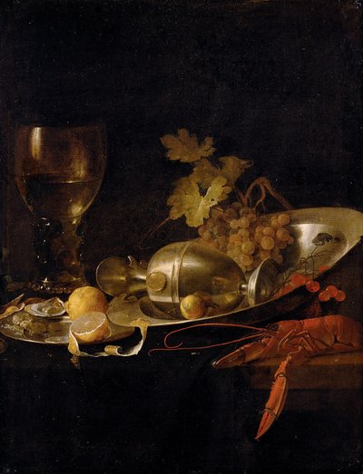 Stilleben med frukost av Jan Davidsz. de Heem