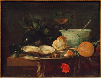 Frukost stilleben av Jan Davidsz de Heem