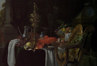 Still Life: A Banqueting Scene, förmodligen ca. 1640-41. av Jan Davidsz de Heem
