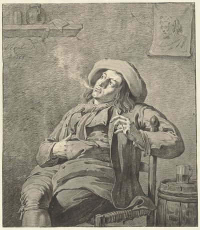 rökande man av Jan Ekels (II)