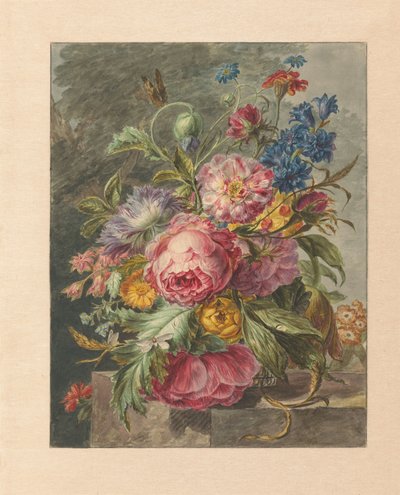 Stilleben med blommor av Jan Evert Morel (I)