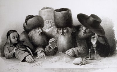 En hastig spekulation, Warszawa, 1841 av Jan Feliks Piwarski