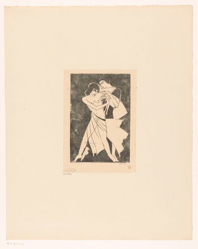 Dansande par av Jan Frank (signed by artist)