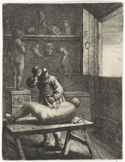 Skulptör Yrken (serietitel) av Jan Gillisz. van Vliet