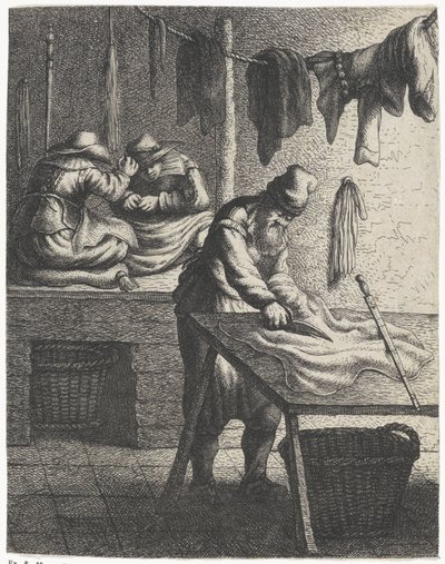 Skräddare Yrken (serietitel) av Jan Gillisz. van Vliet