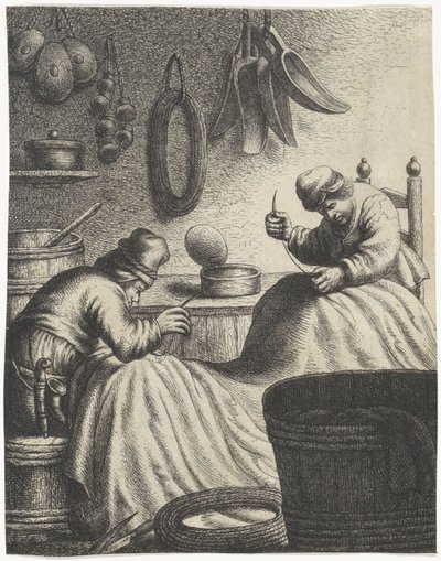 segelmakare Yrken (serietitel) av Jan Gillisz. van Vliet