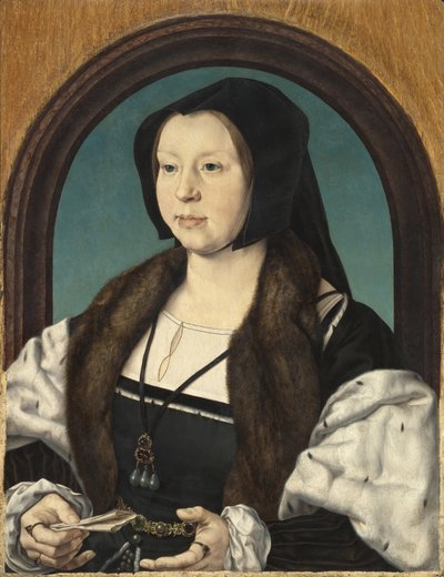 Porträtt av Anna de Berghes, c.1526-30 av Jan Gossaert