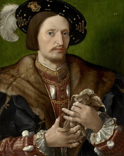 Porträtt av en gentleman, ca 1530 av Jan Gossaert