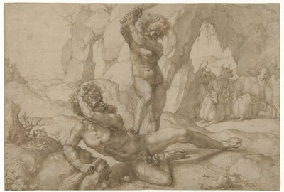 Hercules en Cacus av Jan Gossart