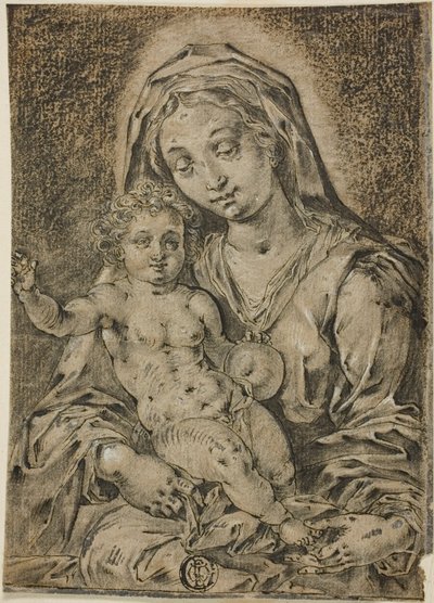 Madonna med barn av Jan Gossart