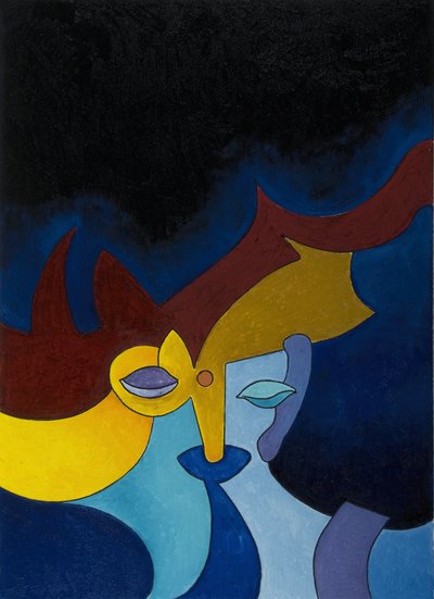 Deep Silence, 2008 (olja på duk) av Jan Groneberg