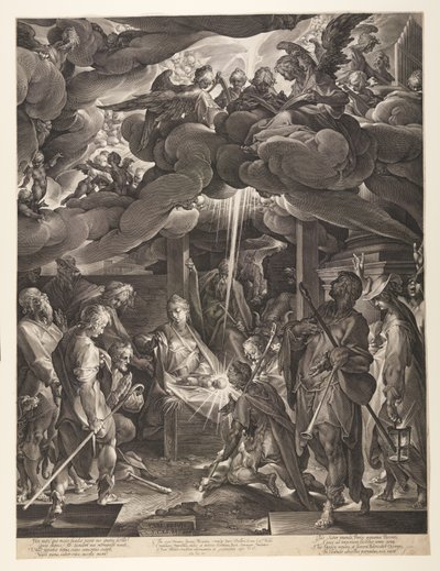 Herdarnas tillbedjan av Jan Harmensz. Muller