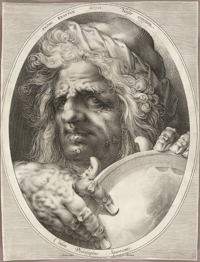Chilon av Sparta av Jan Harmensz. Muller