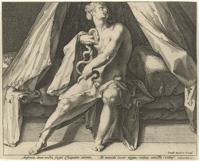 Kleopatras död av Jan Harmensz. Muller