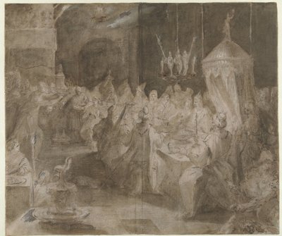 Belsassars bankett av Jan Harmensz. Muller