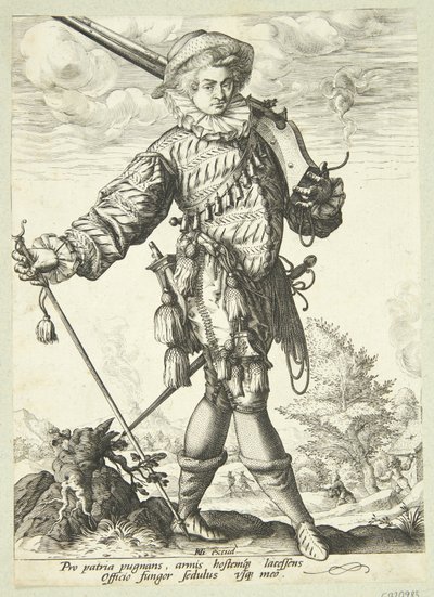 Officer med kvist av Jan Harmensz. Muller