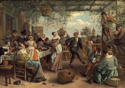 Det dansande paret av Jan Havicksz. Steen