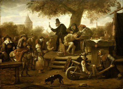 Kvackaren av Jan Havicksz. Steen