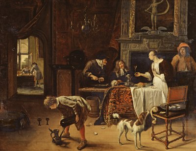 Lätt att komma, lätt att gå, 1661 av Jan Havickszoon Steen