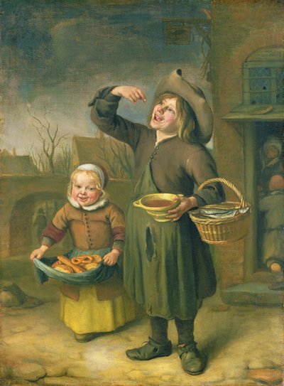 The Sirap Eater (En pojke som slickar på sirap) av Jan Havickszoon Steen