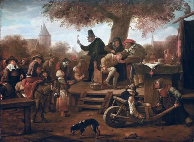 Kvackalsalveren av Jan Havickszoon Steen