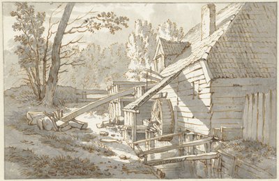 Vattenkvarn av Jan Hulswit