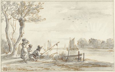 Sommarflodvy av Jan Hulswit