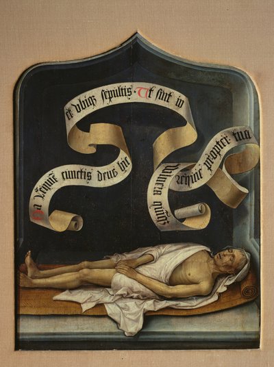 A Phylactery and the Body of a Canon (se 231774 för recto) av Jan II Provost