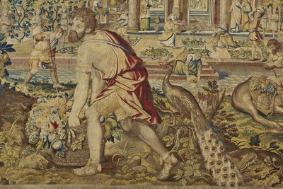Detalj av Vertumnus, från Vertumnus och Pomona, c.1630 av Jan II Raes