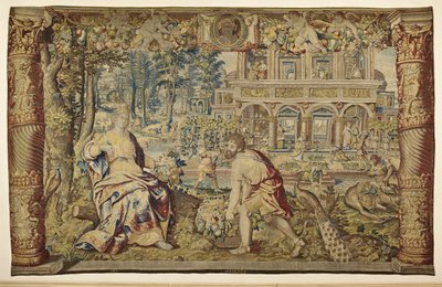 Vertumnus och Pomona, c.1630 av Jan II Raes