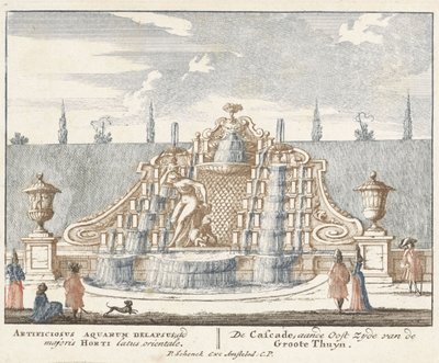 Fontän i Het Loo-palatsets trädgård, 1694-97 av Jan I van Call