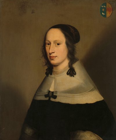 Porträtt av Sophia van Overmeer, fru till Adriaen van Persijn av Jan Jansz. Westerbaen (I)