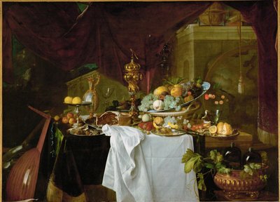 Dessert. Stillbildsliv ... av Jan Jansz de Heem
