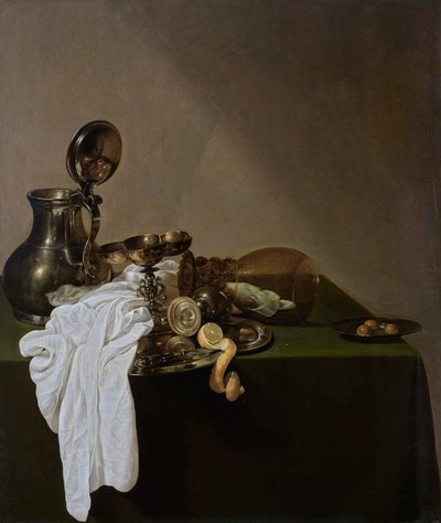 Frukost med tennkanna av Jan Jansz den Uyl