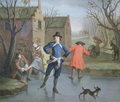 De fyra årstiderna: vinter av Jan Josef the Elder Horemans