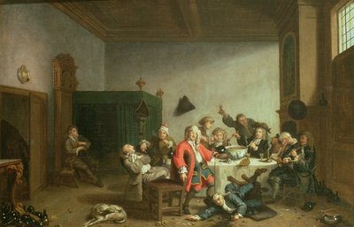 En glad fest av Jan Josef the Younger Horemans