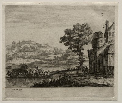 Färjan. av Jan Josephsz van Goyen