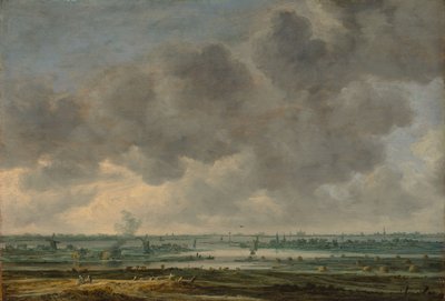 Utsikt över Haarlem och Haarlemmer Meer, 1646 av Jan Josephsz van Goyen