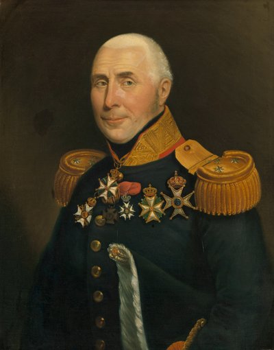 Porträtt av Gijsbertus Martinus Cort Heyligers av Jan Kieft
