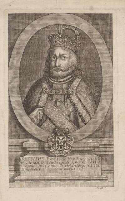 Rudolf I av Habsburg 1218-1291, kung av romarna. av Jan Lauwryn Krafft