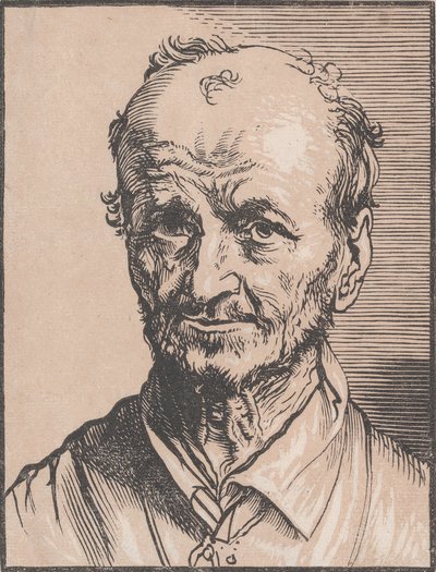 Byst av en man, 1600-talet. av Jan Lievens